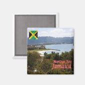 JM010 JAMAICA, Montego Bay, Amerika, Fridge Magneet (Voorkant / Achterkant)