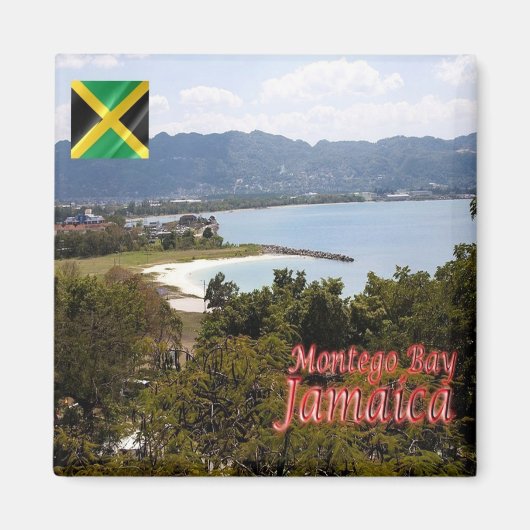 JM010 JAMAICA, Montego Bay, Amerika, Fridge Magneet (Voorkant)