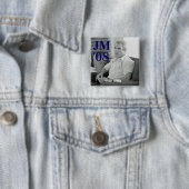 JM, '08 VIERKANTE BUTTON 5,1 CM (In situ)