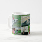 JM-geïnspireerde collage-Mok Koffiemok (Voorkant links)