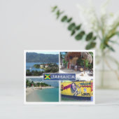 JM Jamaica - Briefkaart (Staand voorkant)