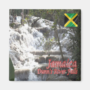 JM - Jamaica - Herfsten van de rivier de Dunn Magneet