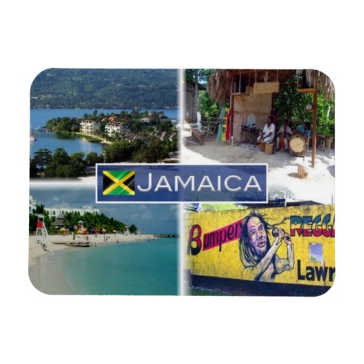 JM Jamaica - Magneet (Horizontaal)