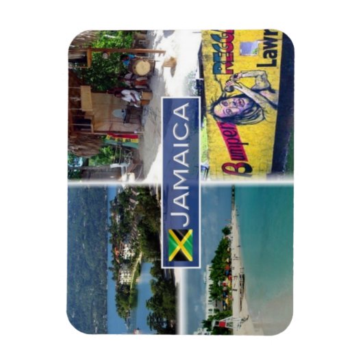 JM Jamaica - Magneet (Verticaal)