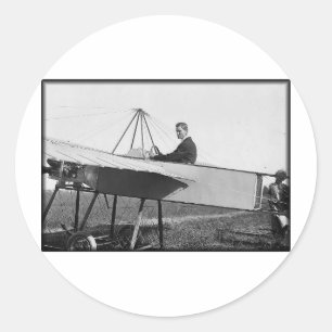 jm johnson ronde sticker