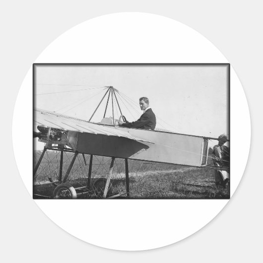 jm johnson ronde sticker (Voorkant)