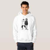 JM-stijl Hoodie (Voorkant volledig)