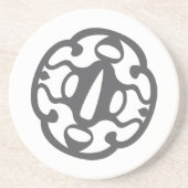 JMAC Sandstone Onderzetter - Grijs (Voorkant)