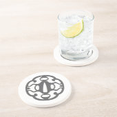 JMAC Sandstone Onderzetter - Grijs (Zijkant)