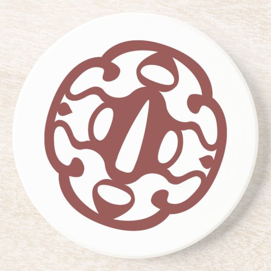 JMAC Sandstone-Onderzetter Zandsteen Onderzetter (Voorkant)