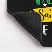 Jmas Gift Beste kerstman, hij heeft het gedaan Muismat (Hoek)