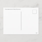 Jmas League Age of Krampus Feestdagenkaart (Achterkant)