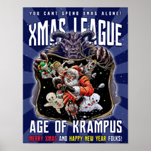 Jmas League Age of Krampus Poster