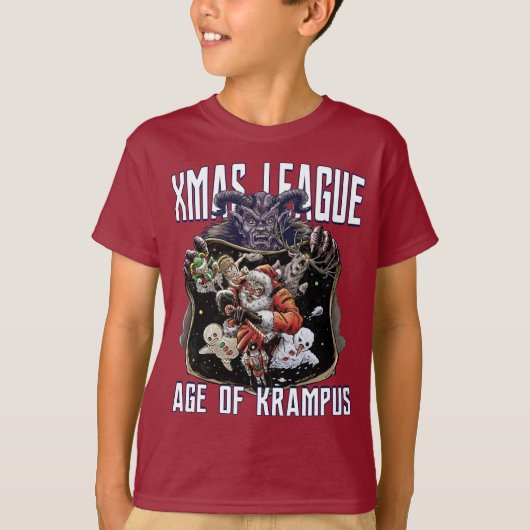 Jmas League Age of Krampus T-shirt (Voorkant)