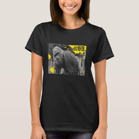 JMC 69ste verjaardag (Gorilla gorilla) T-shirt (Voorkant)