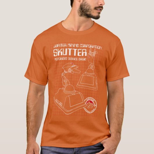 JMC Skutter gemotoriseerde service-droid cadeau me T-shirt (Voorkant)
