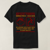 JMC Space Corps Richtlijn 34124 Zero Gravity T-shirt (Design voorkant)