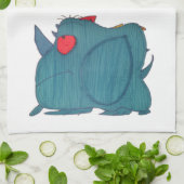 JMCdesign Blue Rhino Kitchen Towels Theedoek (Gevouwen)