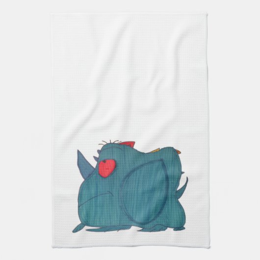 JMCdesign Blue Rhino Kitchen Towels Theedoek (Verticaal)