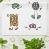 JMCdesign Foodie Kitchen Towel Theedoek (Gevouwen)