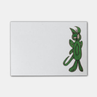 JMCdesign Green Dog Post-it® notes 4 x 3