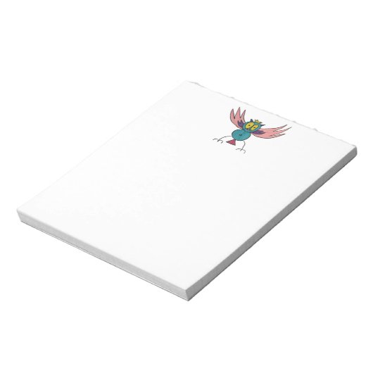 JMCDesign Owl Notitieblok van 5,5 x 6 inch - 40 pa (Linkerzijde)