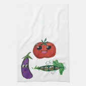JMCdesign Veggie Dish Towel Theedoek (Verticaal)