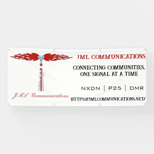 JML Communications Business Spandoek (Horizontaal)