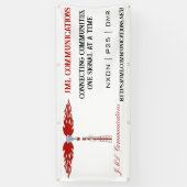 JML Communications Business Spandoek (Verticaal)