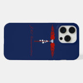 JML Communications Tower Logo iPhone Hoesje (Achterkant horizontaal)