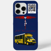 JML Communications Tower Logo & JML Ttansit Case-Mate iPhone Case (Achterkant)