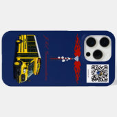 JML Communications Tower Logo & JML Ttansit Case-Mate iPhone Case (Achterkant (horizontaal))