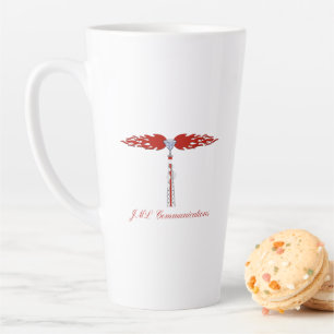 JML Communications Tower Logo Latte Mok