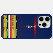 JML Communications Tower Logo & RSRP Signaalsterkt Case-Mate iPhone Case (Achterkant (horizontaal))