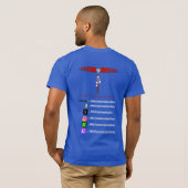 JML Communications Tower Logo T-shirt (Achterkant volledig)