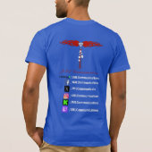 JML Communications Tower Logo T-shirt (Achterkant)
