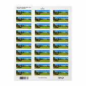 JML Transit Etiket (Full Sheet)