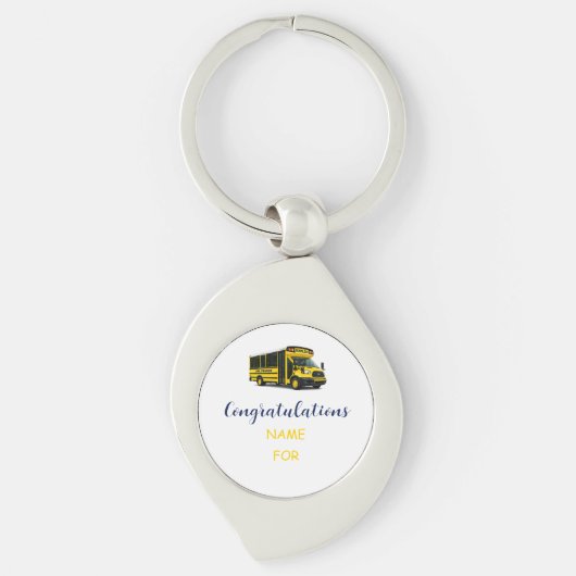 JML Transit Felicitaties Sleutelhanger (Voorkant)