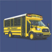 JML Transit; Logo Sticker (Voorkant)