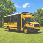 JML Transit; Logo Sticker (Voorkant)