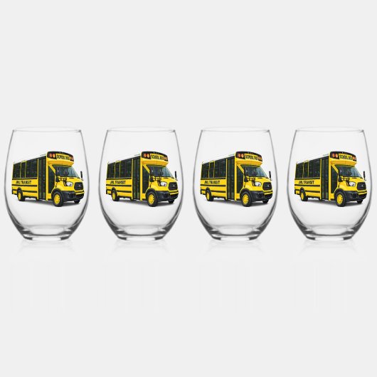JML Transit Wijnglas Zonder Voet (Voorkant)