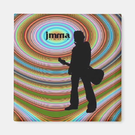JMMA Psychedelic Magnet (Voorkant)