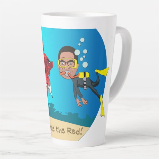 JMon en Thiru Latte Cup Latte Mok (Rechterhoek)