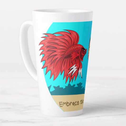 JMon en Thiru Latte Cup Latte Mok (Linkerhoek)