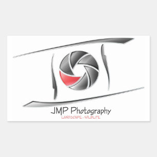 JMP Fotografie sticker rechthoek