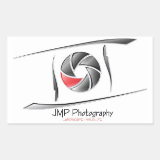 JMP Fotografie sticker rechthoek