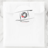 JMP Fotografie sticker rond (Tas)