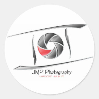 JMP Fotografie sticker rond