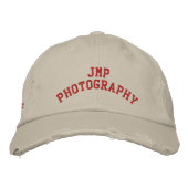 JMP Photography Distressed Twill Pet (Voorkant)