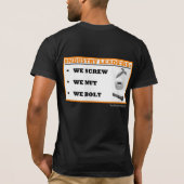 JMS General Contractors T-shirt (Achterkant)
